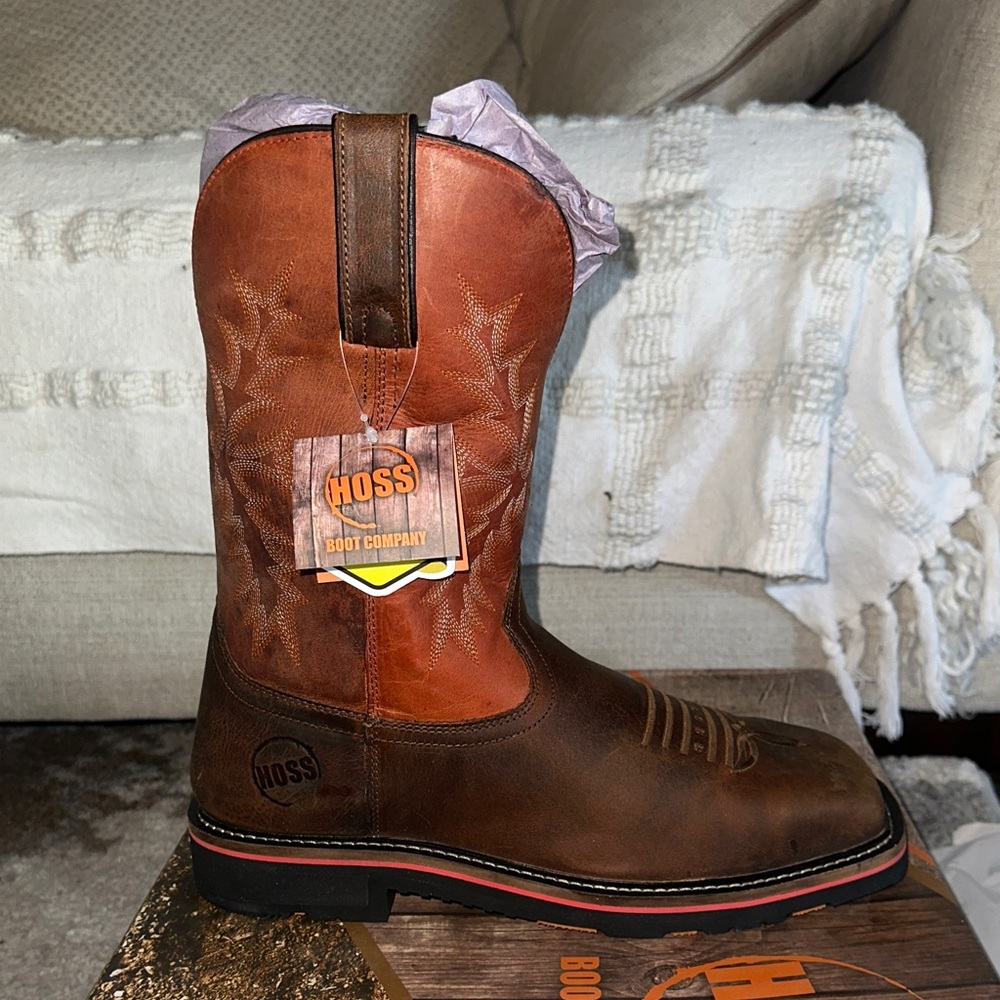 Men's Brown Leather Boots
